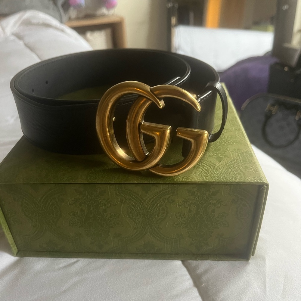 GUCCI GG Logo Belt